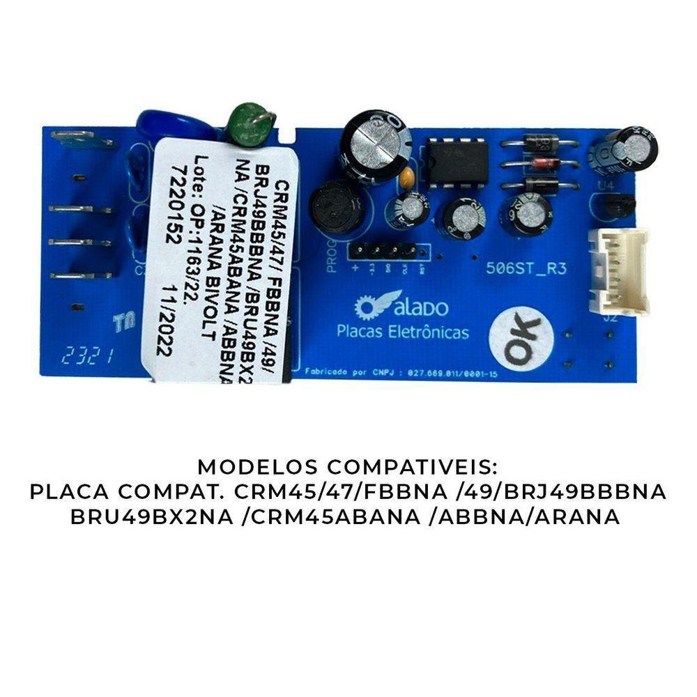 Placa Eletrônica Geladeira Brastemp/consul W10314921 W10168505 W10632488 único - 5