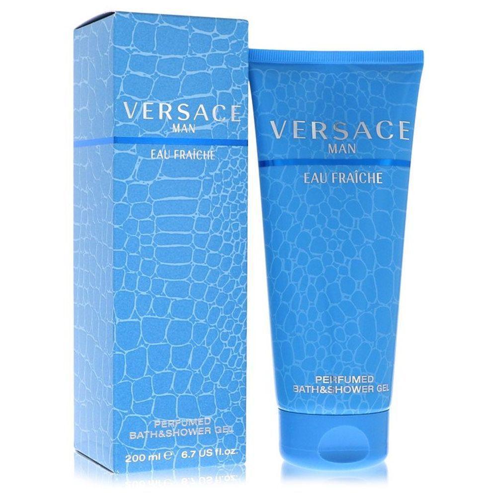 Perfume Masculino Versace 200 Ml Eau Fraiche Gel De Banho - 1