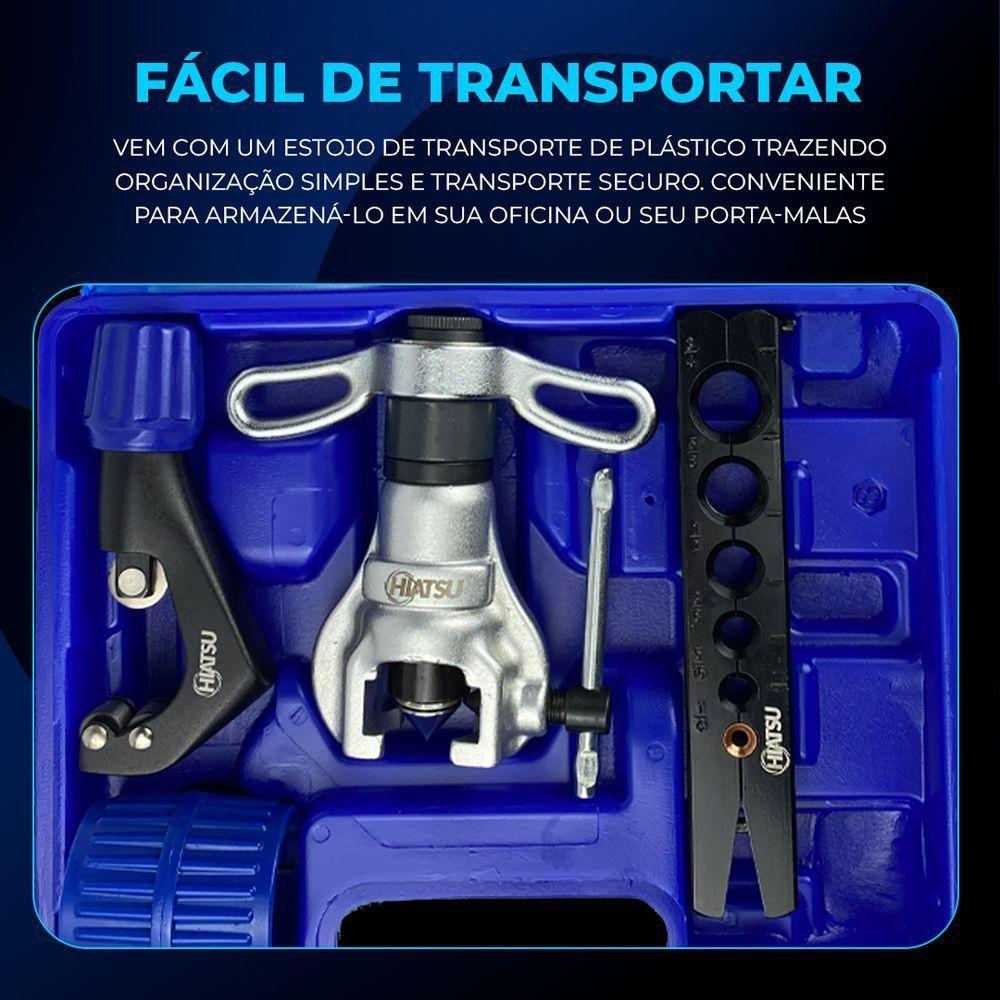 Flangeador Excêntrico Com Catraca 1-4 A 3-4 Hiatsu Rct-n806a-l - 5