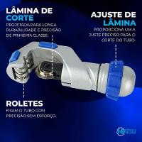 Cortador De Tubos De Cobre 3-16 A 1 1-4" Premium Hiatsu único - 10