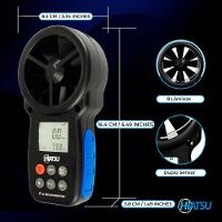 Anemômetro Digital Portátil Hbt-100 - Hiatsu único - 3