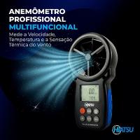 Anemômetro Digital Portátil Hbt-100 - Hiatsu único - 9