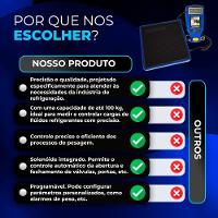 Balança Digital Programável 100kg Com Solenoide Hiatsu Bph-100s único - 10