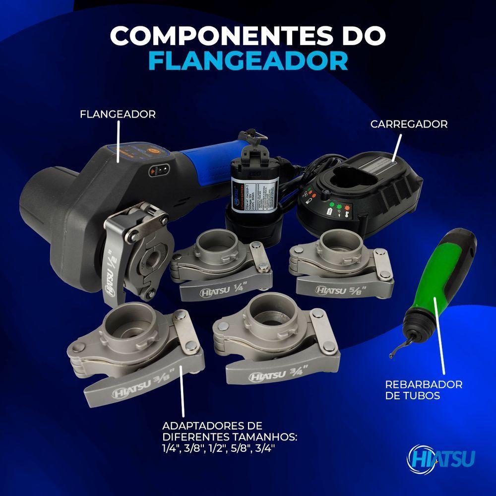 Flangeador A Bateria 1-4 A 3-4 Hiatsu único - 5