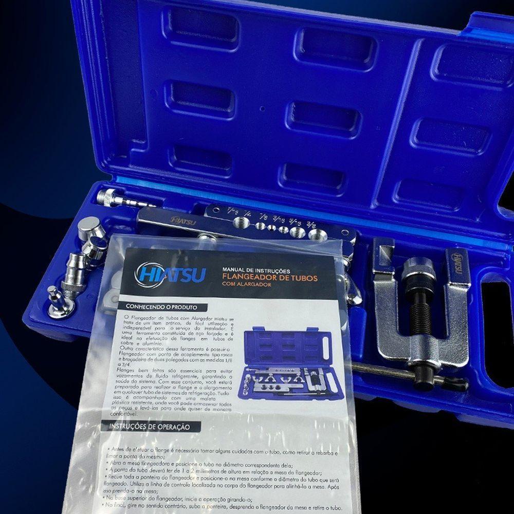 Kit Flangeador De Tubos Com Alargador 3-16 - 3-4 Ct-275 Hiatsu - 6