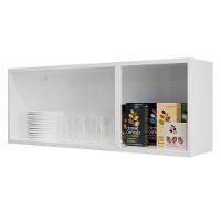 Armário Aéreo De Cozinha Branco 3 Portas Rose - 2