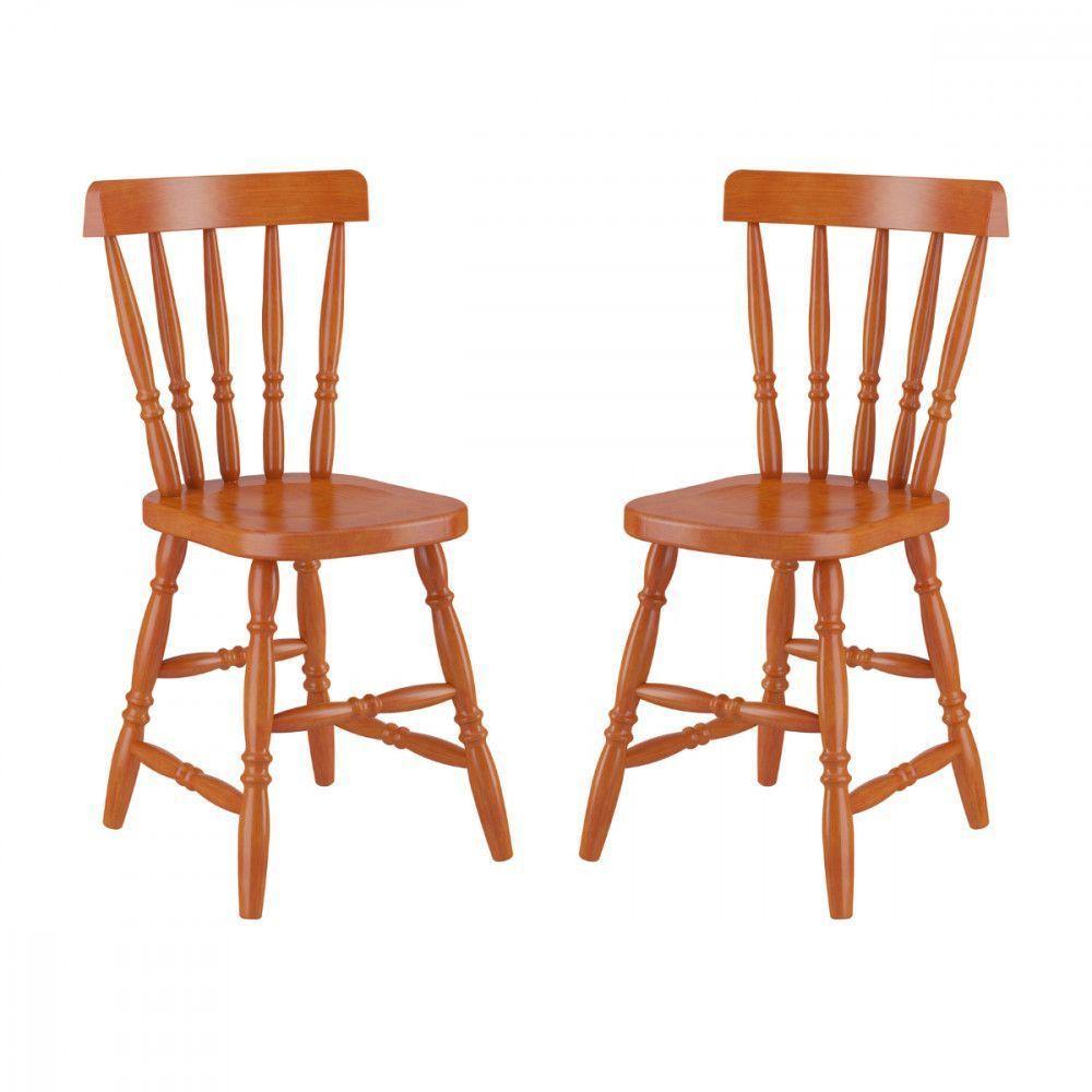 Mesa De Jantar Com 4 Cadeiras Piratini Mel Viero Mel - 6