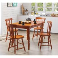 Mesa De Jantar Com 4 Cadeiras Piratini Mel Viero Mel - 10