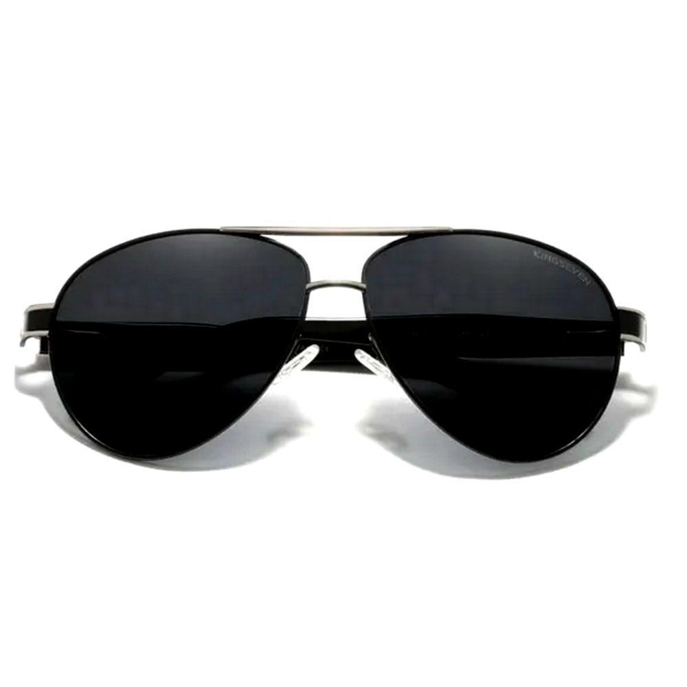 Óculos De Sol Masculino Polarizado Design Piloto Uv400 - 5