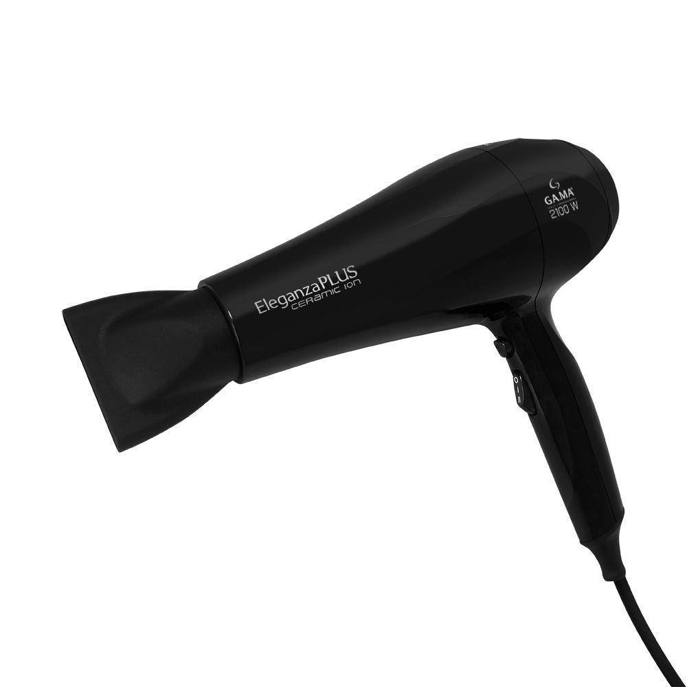 Secador De Cabelo Gama Eleganza Plus Ceramic íon Preto 220v - 1