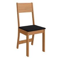 Conjunto De Mesa Com 4 Cadeiras Karla Indekes Preto - 3