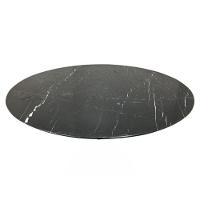 Mesa De Jantar Tulipa Saarinen Redonda 130 Cm Mármore Nero - 5