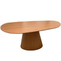 Mesa De Jantar Cone Oval Orgânica 244x137 Cm Freijó - 3