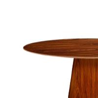 Mesa De Jantar Cone Oval 198x122 Cm Madeira Pau Ferro - 3