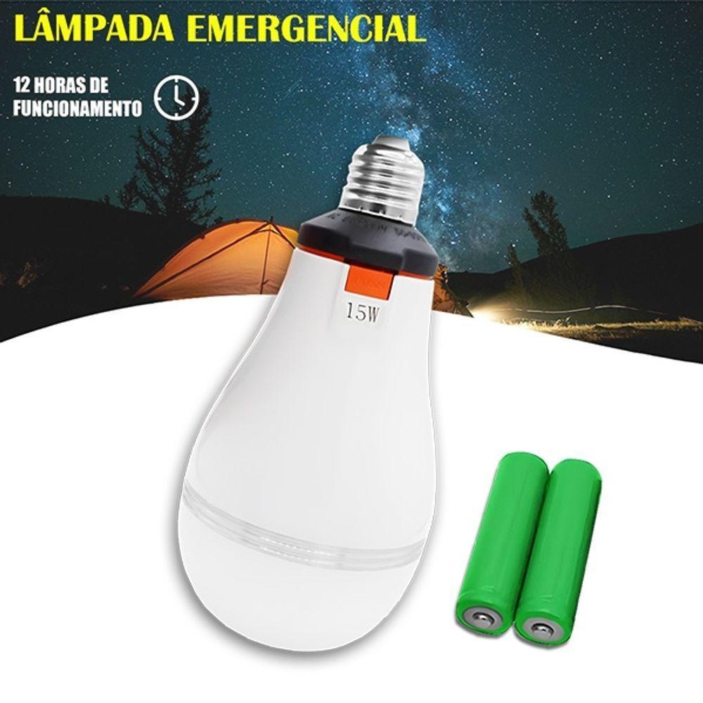 Lâmpada Led Recarregável De Emergência Ka-l85 Com Bateria 12h De Uso Econômica E Prática - 2