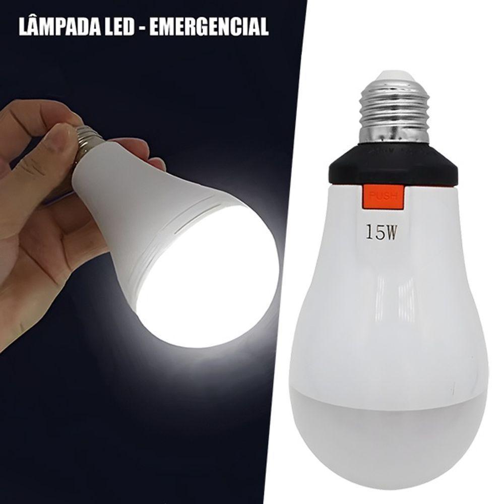 Lâmpada Led Recarregável De Emergência Ka-l85 Com Bateria 12h De Uso Econômica E Prática - 4