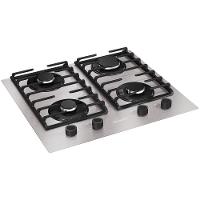 Cooktop Mueller 4 Bocas De Alumínio 59cm Com Grade Dupla MCG4BL Bivolt - 1