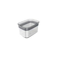 Conjunto De Potes Herméticos 650 Ml 4 Peças Block Retangular Transparente Ou - 5