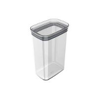 Conjunto De Potes Herméticos 2,3 L 4 Peças Block Retangular Transparente Ou - 4