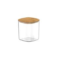 Conjunto De Potes Herméticos Keep 6 Peças Transparente Com Tampa De Bambu Ou - 5