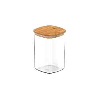 Conjunto De Potes Herméticos Keep 6 Peças Transparente Com Tampa De Bambu Ou - 7