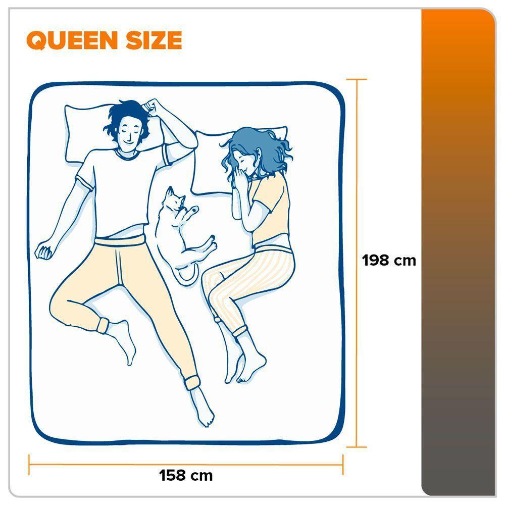 Colchão Queen Size Hanover Orthopedic D33 158x198x24cm Zidi Cinza - 9