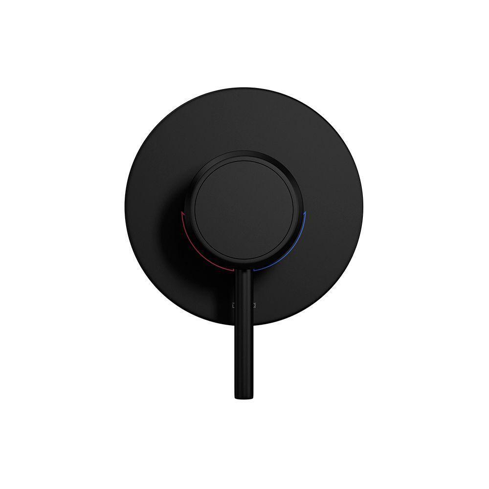 Acabamento Monocomando Para Chuveiro Deca You 4993.bl104.chu.mt Redondo Black Matte - 3