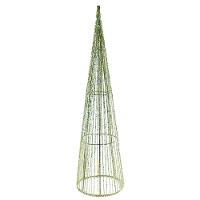 Árvore Cone Aramado Verde Line Algodão Brilho Suave 60cm - Magizi - 1