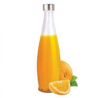 Kit 3 Garrafas Vidro Acqua Transparente 1 Litro Com Tampa - 1