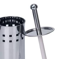Escova Sanitária Aço Inox Prime Com Suporte - Monaliza - 3