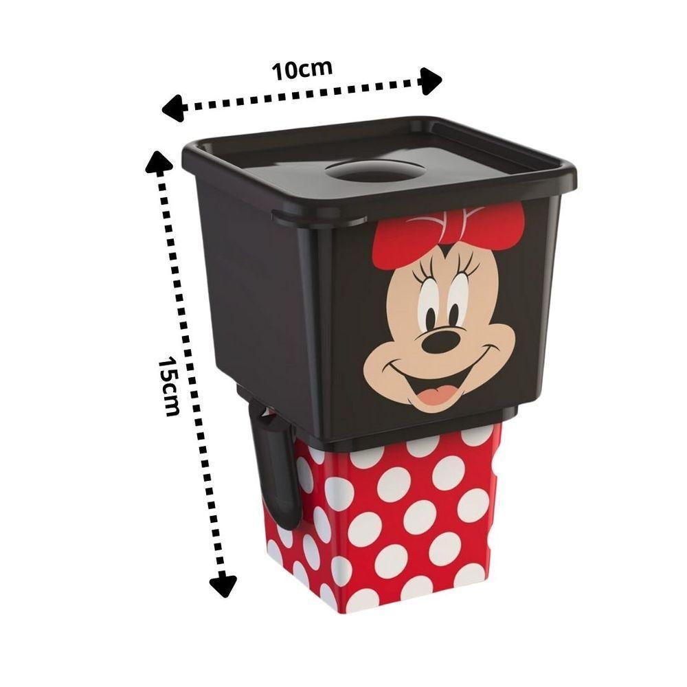 Conjunto 2 Potes Kit Top Minnie Mouse Disney 180ml E 430ml - Potte - 4