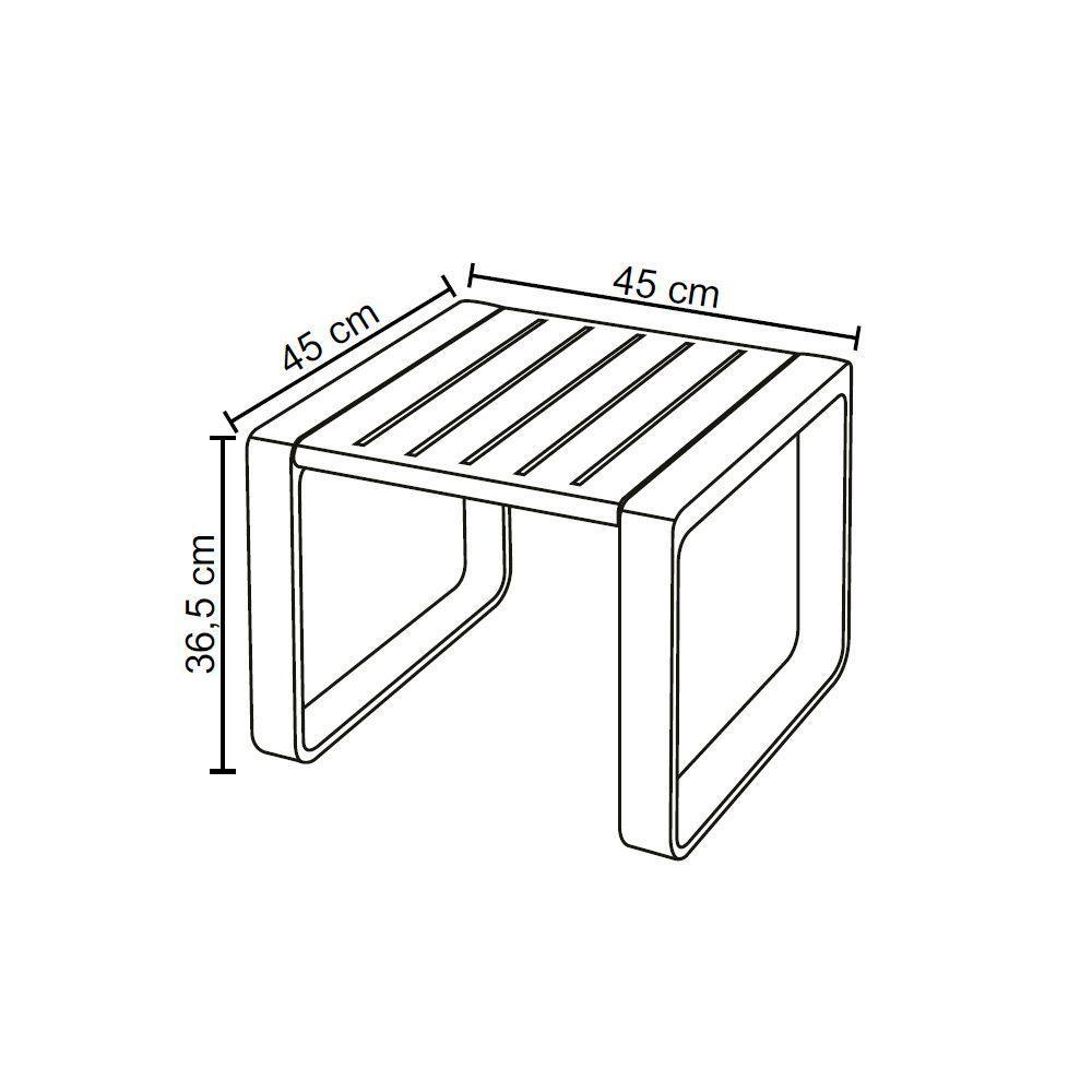 Conjunto 5 Peças área Externa Bahamas 2 Poltronas 2 Mesas De Centro 1 Sofá 120cm Em Fibra Natural Bambu G56 - Gran Belo - 5
