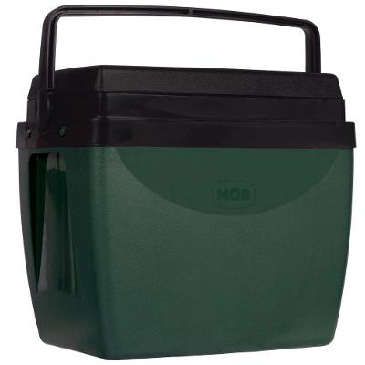 Caixa Termica 26 Litros Verde Com Preto - Mor