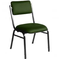 Kit Com 3 Cadeiras Para Auditórios Linha Hotel Smart Verde - 1