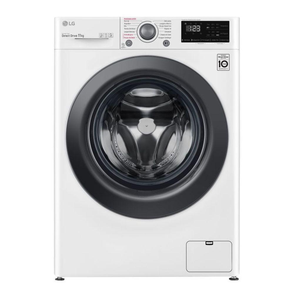 Lavadora Smart LG VC5 11KG Branca com Inteligência Artificial AIDD™ FV3011WG4A 220V - 2