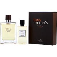 Cx De Presente Masculino Terre D'hermes Eau Intense Vetiver Hermes Eau De Parfum Spray 100 Ml + Gel De Banho 80 Ml - 1