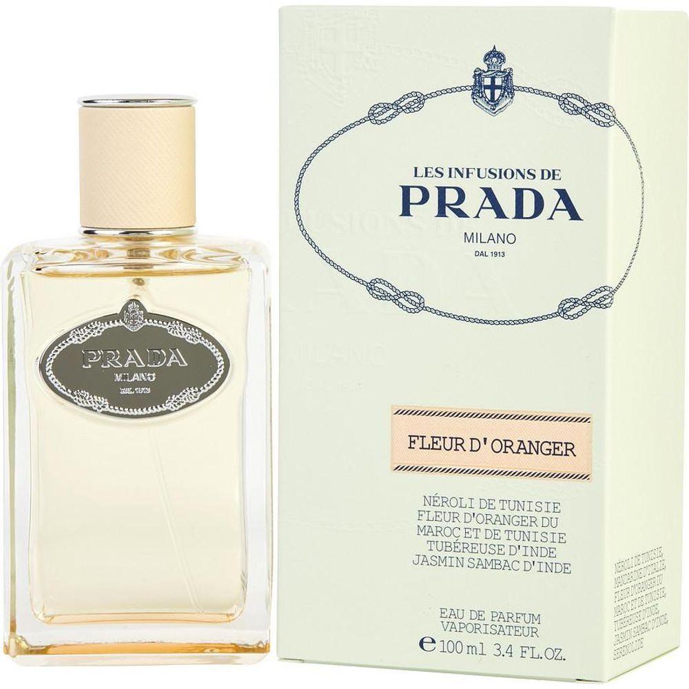 Perfume Feminino Prada Infusion De Fleur D'oranger Prada Eau De Parfum 100 Ml (nova Embalagem) - 1