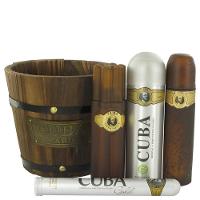 Perf.colônia Masc.cuba Gold Fragluxe Cx.pres.100ml Edt + 35ml Edt + 200ml Des. + 100ml Pós Barba - 1
