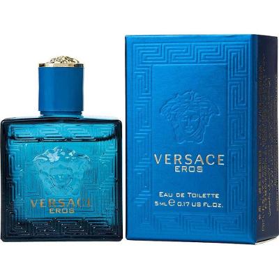 Perfume Masculino Versace Eros Gianni Versace Eau De Toilette 05 Ml