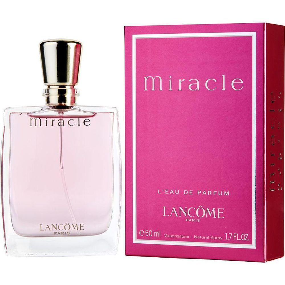 Perfume Feminino Miracle Lancome Eau De Parfum Spray 50 Ml (nova Embalagem) - 1