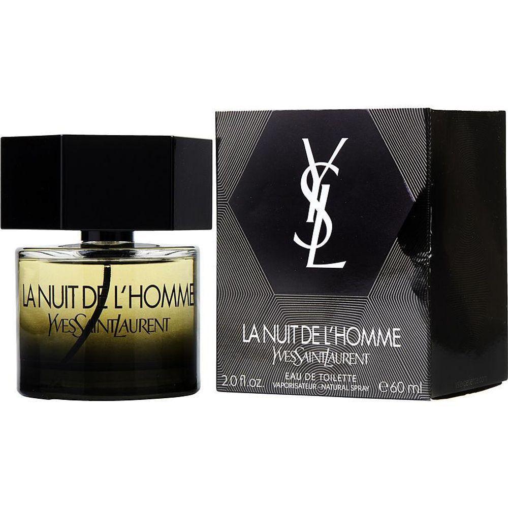 Perfume Masculino La Nuit De L'homme Yves Saint Laurent Yves Saint Laurent Eau De Toilette Spray 60 Ml (nova Embalagem) - 1