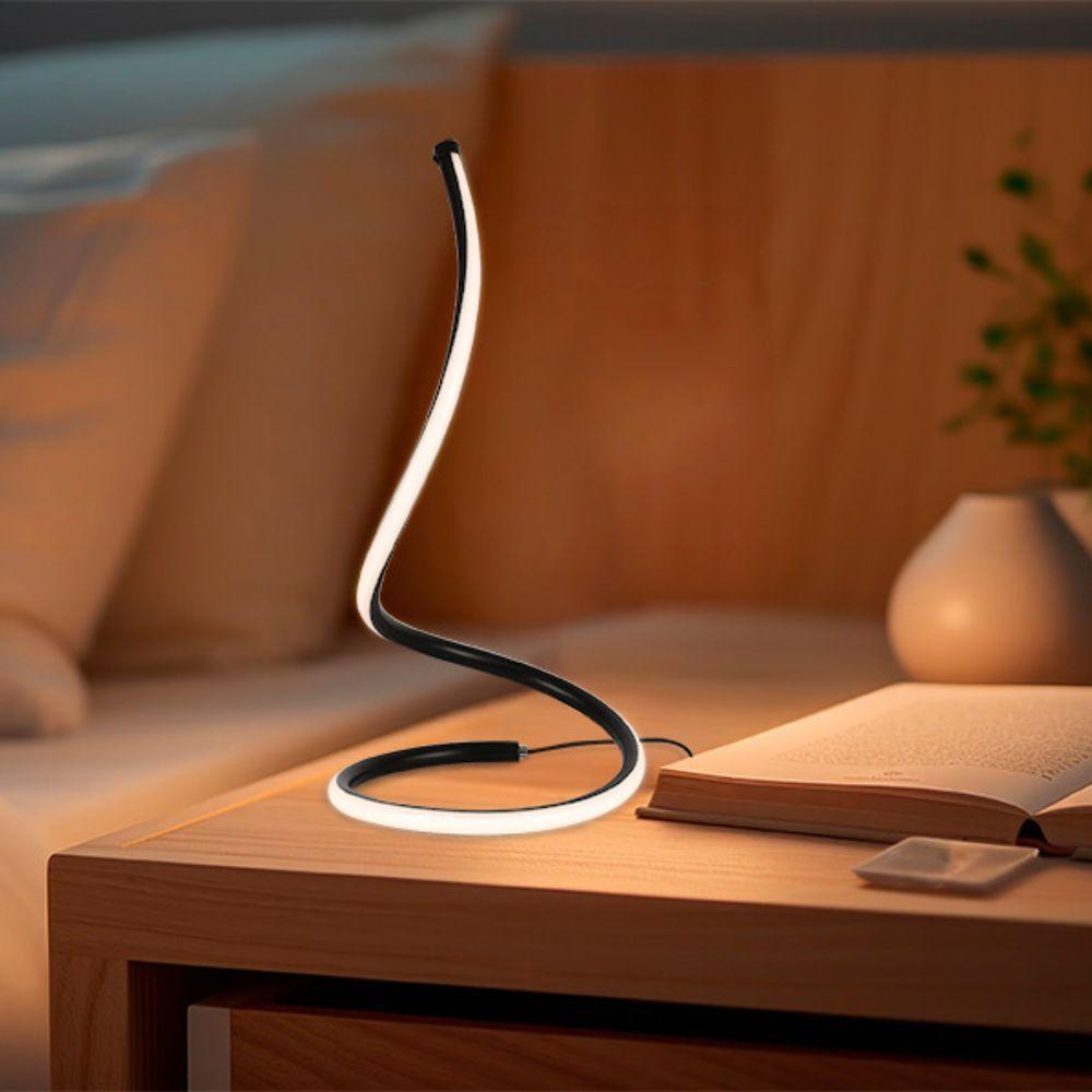 Luminária Abajur Led Moderno Taschibra Naja Luz Quente 3000k Bivolt - 4