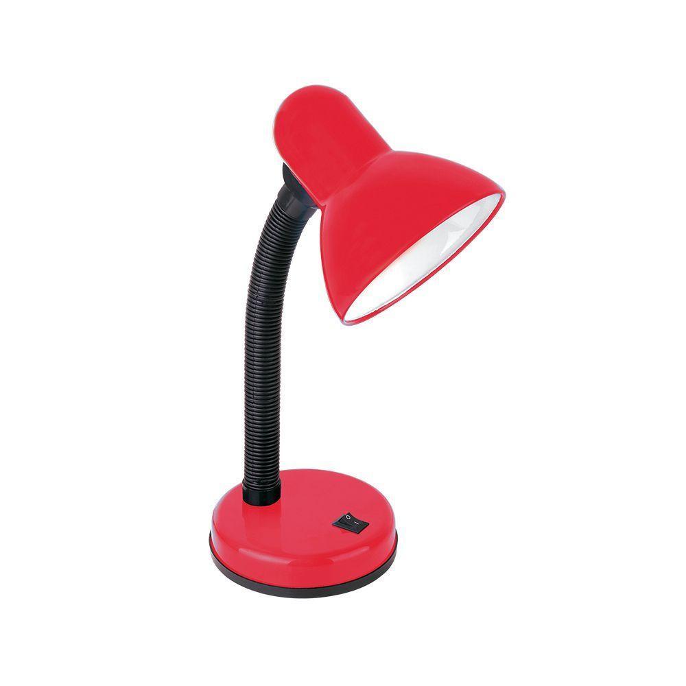 Luminária De Mesa Taschibra Tlm 04 E27 Bivolt Vermelho - 1