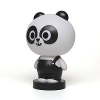 Luminária De Mesa Infantil Taschibra Led Abajur Pandinha Faro 3w Usb Luz Quente 3000k