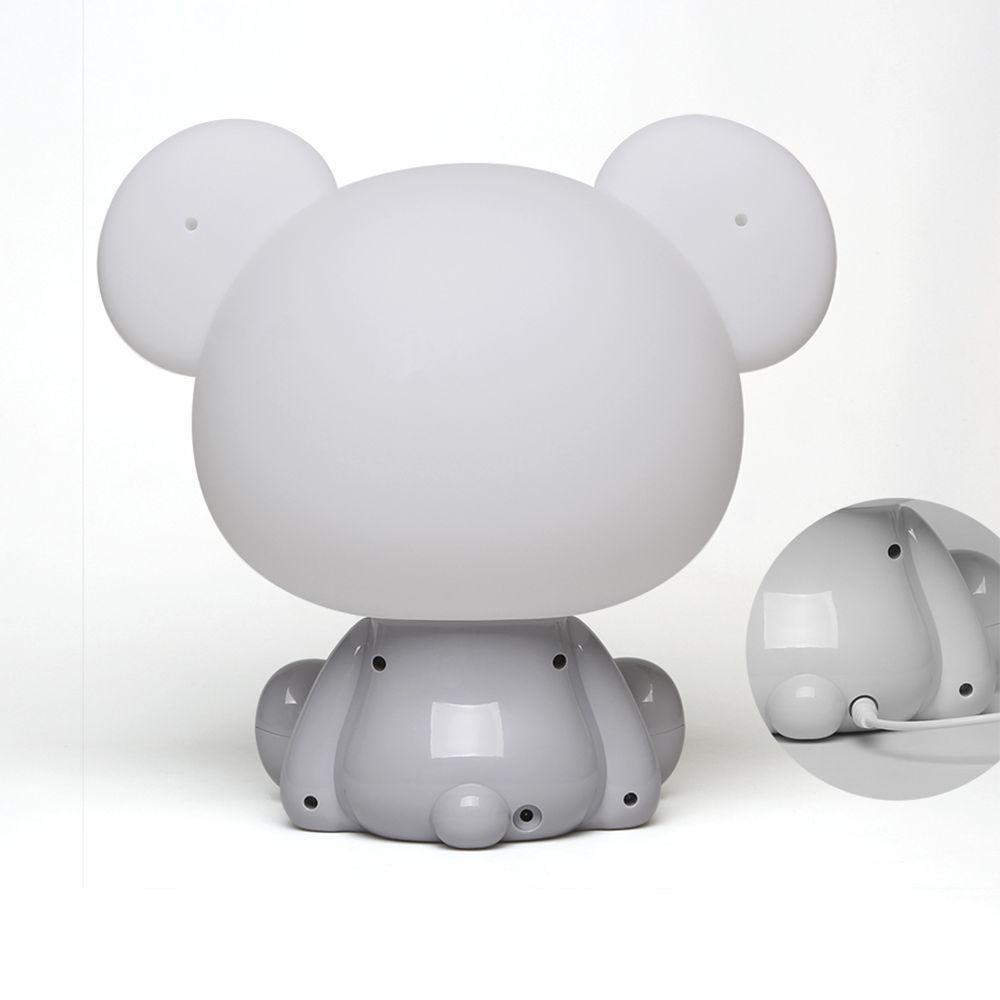 Luminária De Mesa Infantil Taschibra Led Abajur Coalinha Caly 3w Usb Luz Quente 3000k - 3