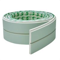 Painel Ripado Laminado De Eva Autocolante Flexível Rolo 5m Verde - 1