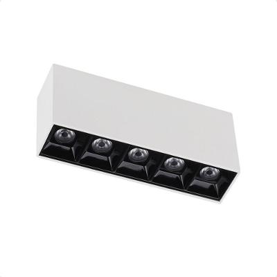 Spot De Led Sobrepor Taschibra Arch Pontual 10w 2700k Bivolt Branco Com Preto