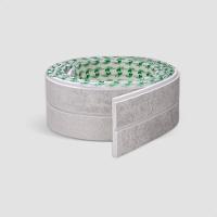 Painel Ripado Laminado De Eva Autocolante Flexível Rolo 10m White Com Textura | Branco - 3