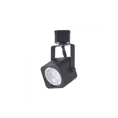 Spot Taschibra Classic Fenda Mr16 Quadrado Para Trilho Eletrificado Preto