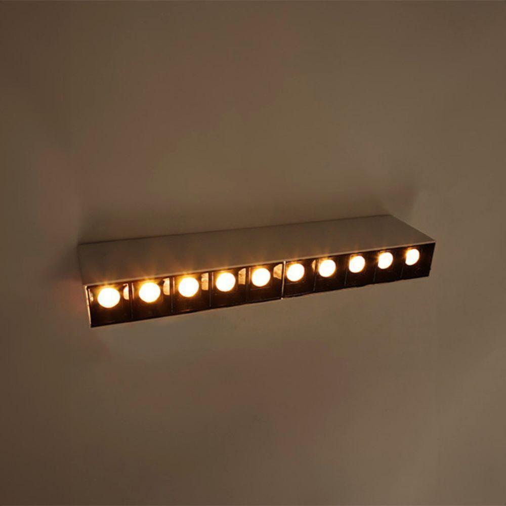 Spot De Led Sobrepor Taschibra Arch Pontual 20w 2700k Bivolt Branco Com Preto - 4